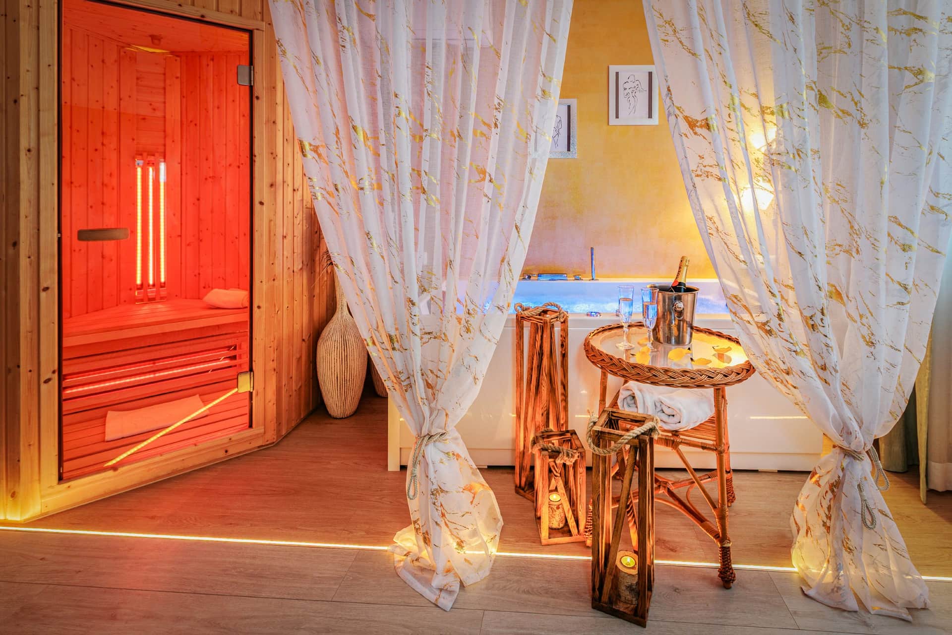 Apartament Turkusowy z jacuzzi i sauną, Elegante Władysławowo
