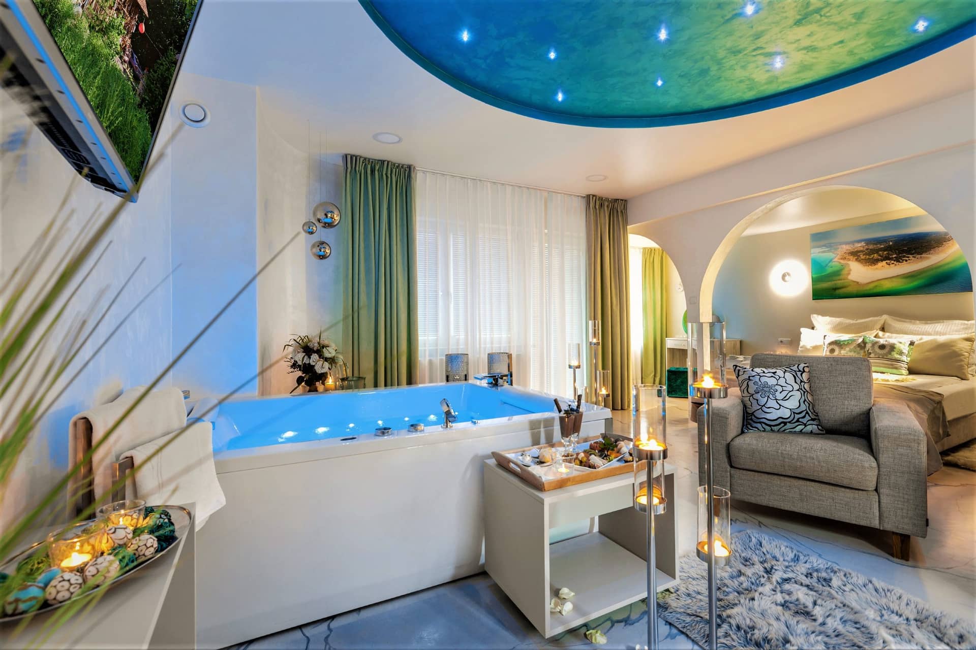 Apartament lazurowy z jacuzzi, zdjęcie 19