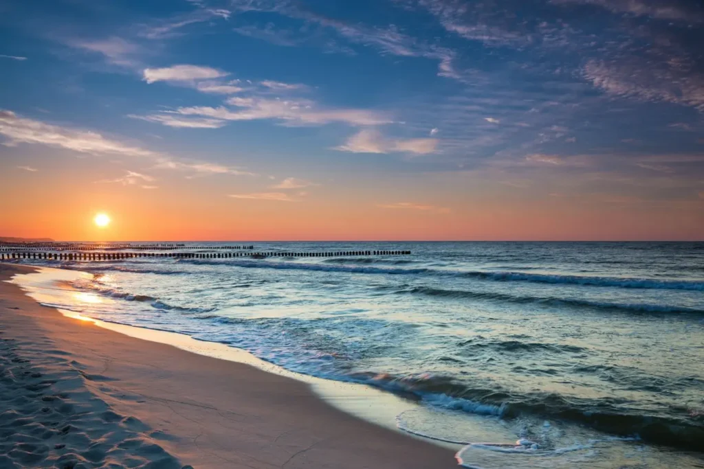wieczór na plaży